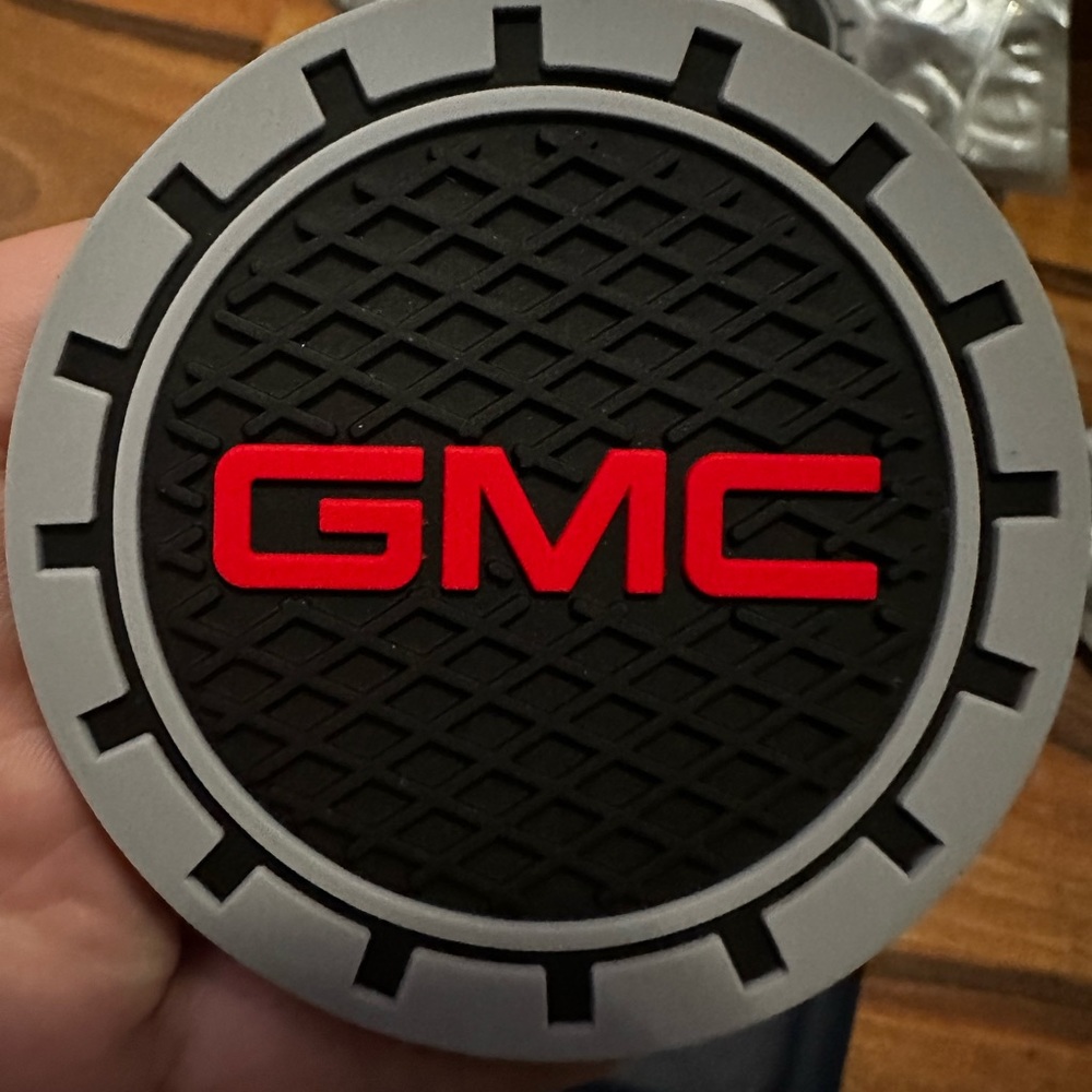 GMC car coaster set of 2